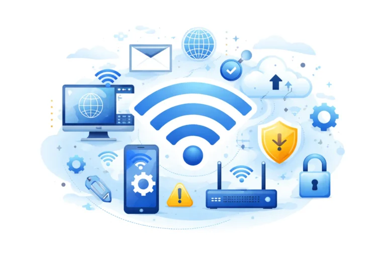 “Geen internet”, beveiligd oplossen